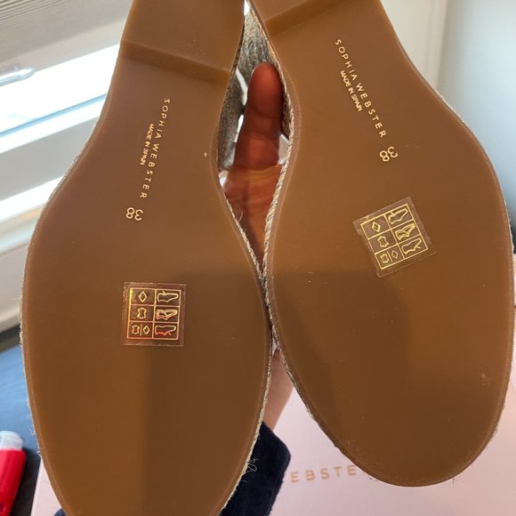 Sophia Webster Dina Espadrille size 38 - Picture 6 of 6